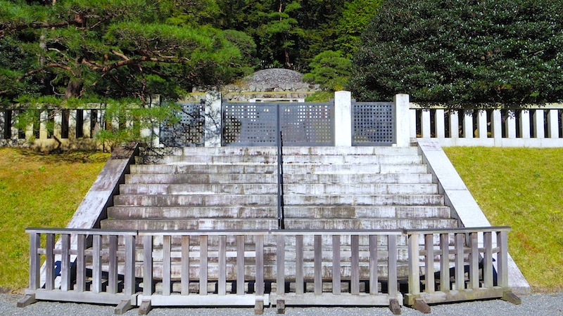 武蔵陵墓地 その2「多摩東陵(たまのひがしのみささぎ、貞明皇后陵)」