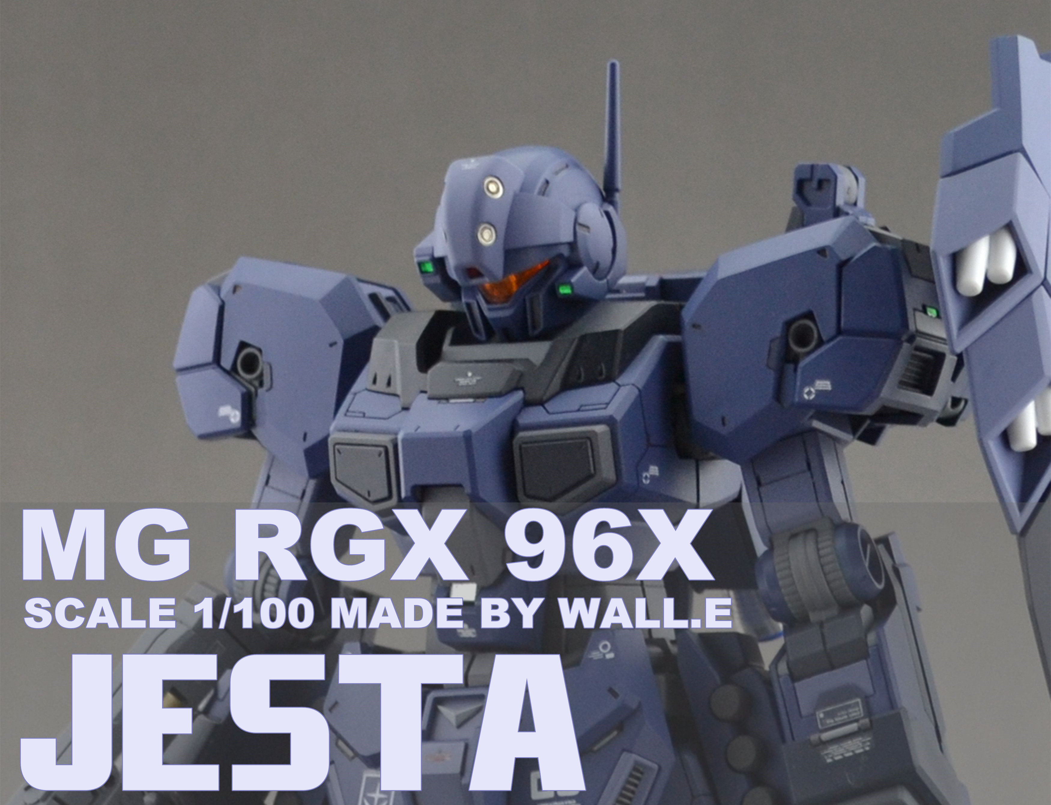 SIDE3 MG 1/100 RGM-96X ジェスタ レジンキット - INASK INFO (^^ゞ