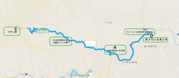 四国林道キャンプツー1708-day1-map3
