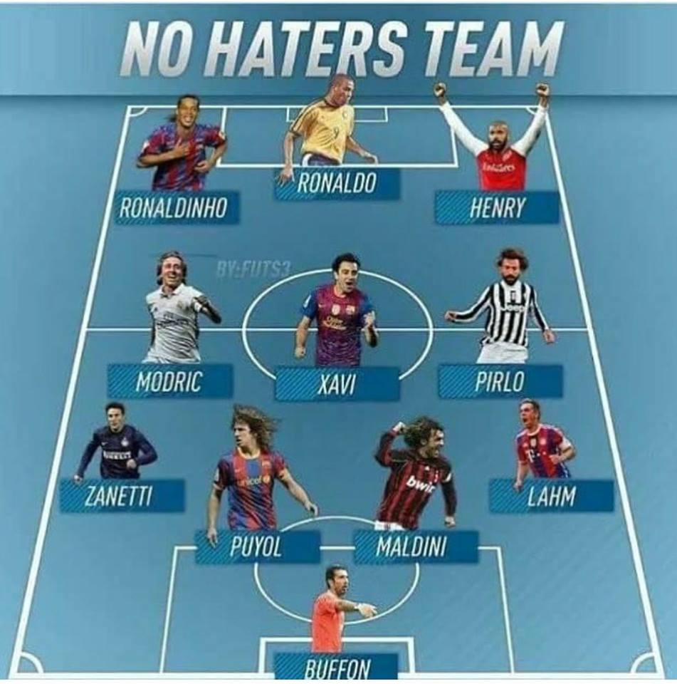 no haters team