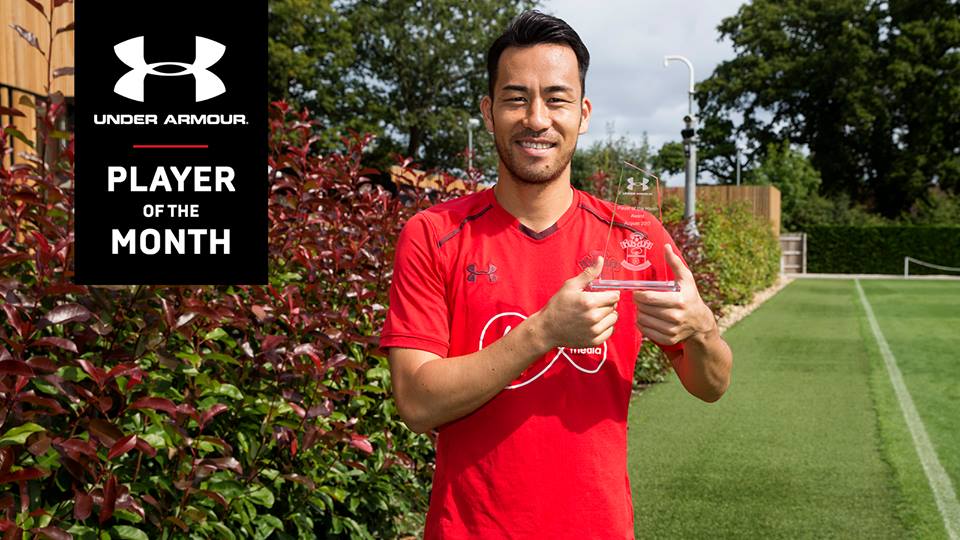 Your Southampton FC Player of the Month for August is Maya Yoshida
