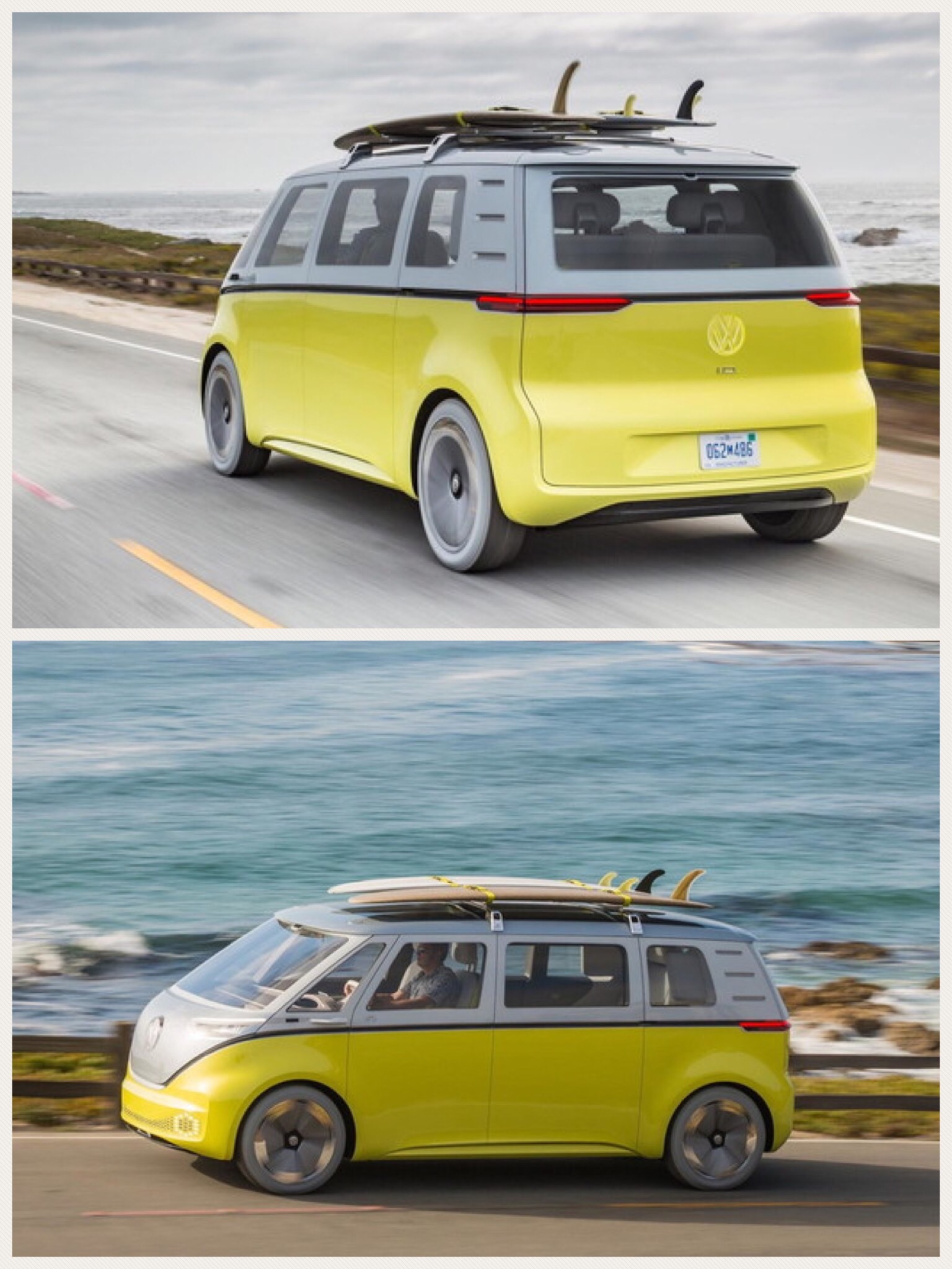 VWの電動バス「I.D. Buzz」トランスポルター