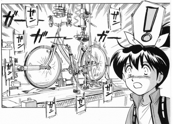 この自転車漫画の主人公ちゃん、冷静な突っ込みをするｗｗｗｗ