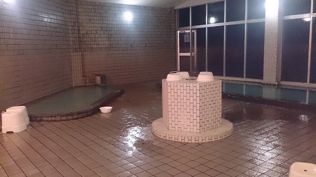 ホテル峰の湯　大浴場　内風呂