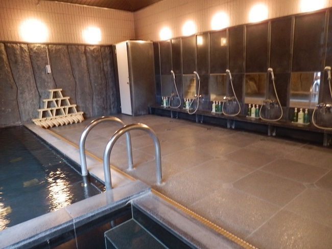 ホテル高千穂　大浴場　洗い場