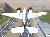 プロペラ機のフライトシミュレーターゲーム【Free Flight Sim】