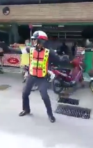 Dancing Policeman