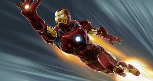 ジョル S Page For Iron Man アイアンマンの装着 飛行シーン