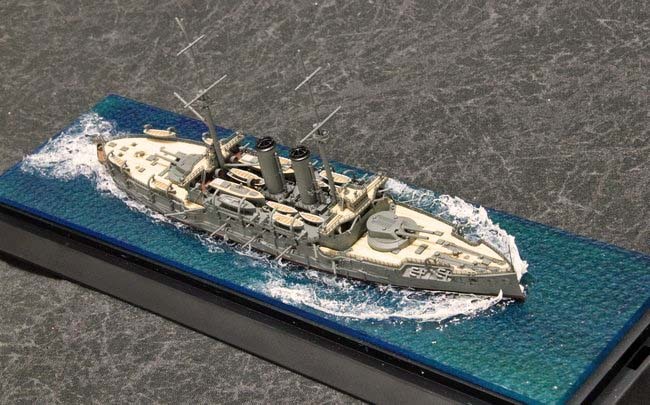 HIGH-GEARedの模型と趣味の日常 1/700戦艦『三笠』製作中 その2