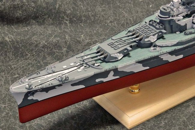 HIGH-GEARedの模型と趣味の日常 1/350戦艦『BB-60 アラバマ』製作 完成