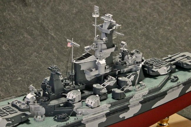 HIGH-GEARedの模型と趣味の日常 1/350戦艦『BB-60 アラバマ』製作 完成