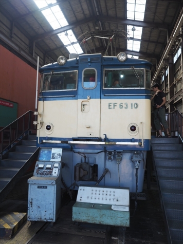 EF63 10 電気機関車【碓氷鉄道文化むら】