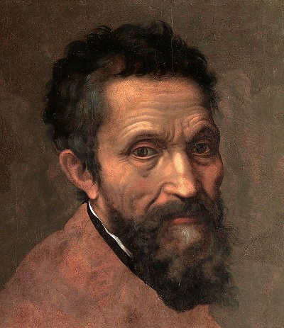 ダニエレ・ダ・ヴォルテッラが描いたミケランジェロの肖像画