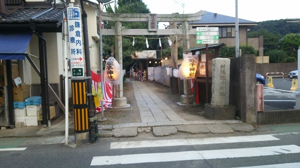 蛭子神社の入口