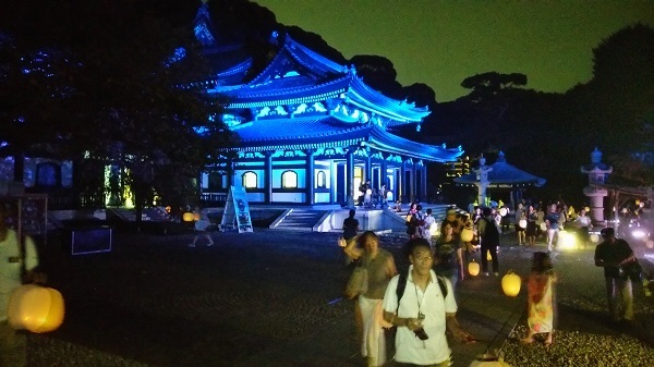 長谷寺の夜景
