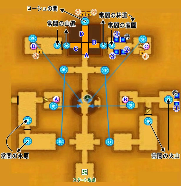 ドラクエ11 勇者の試練 奈落の冥城 のマップ 地図 宝箱 スロットの中身など Dq11 攻略 ドラゴンクエストxi 過ぎ去りし時を求めて 攻略