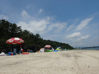 白ひげ浜水泳キャンプ場