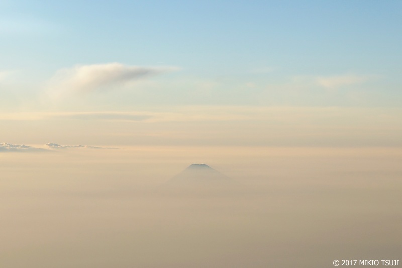 絶景探しの旅 - 0337 ふんわりシルクのベールに包まれた富士山 （静岡県上空）